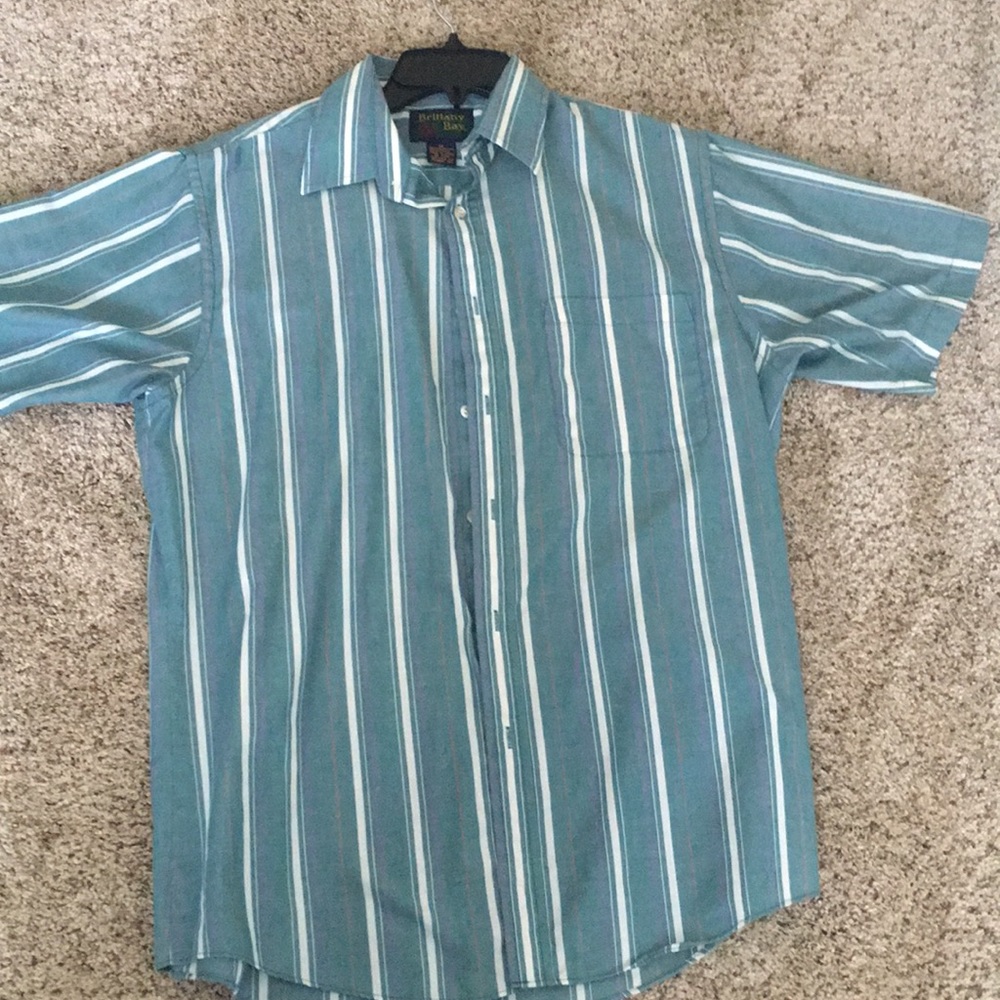 Brittany Bay Button up Short sleeve shirt.
